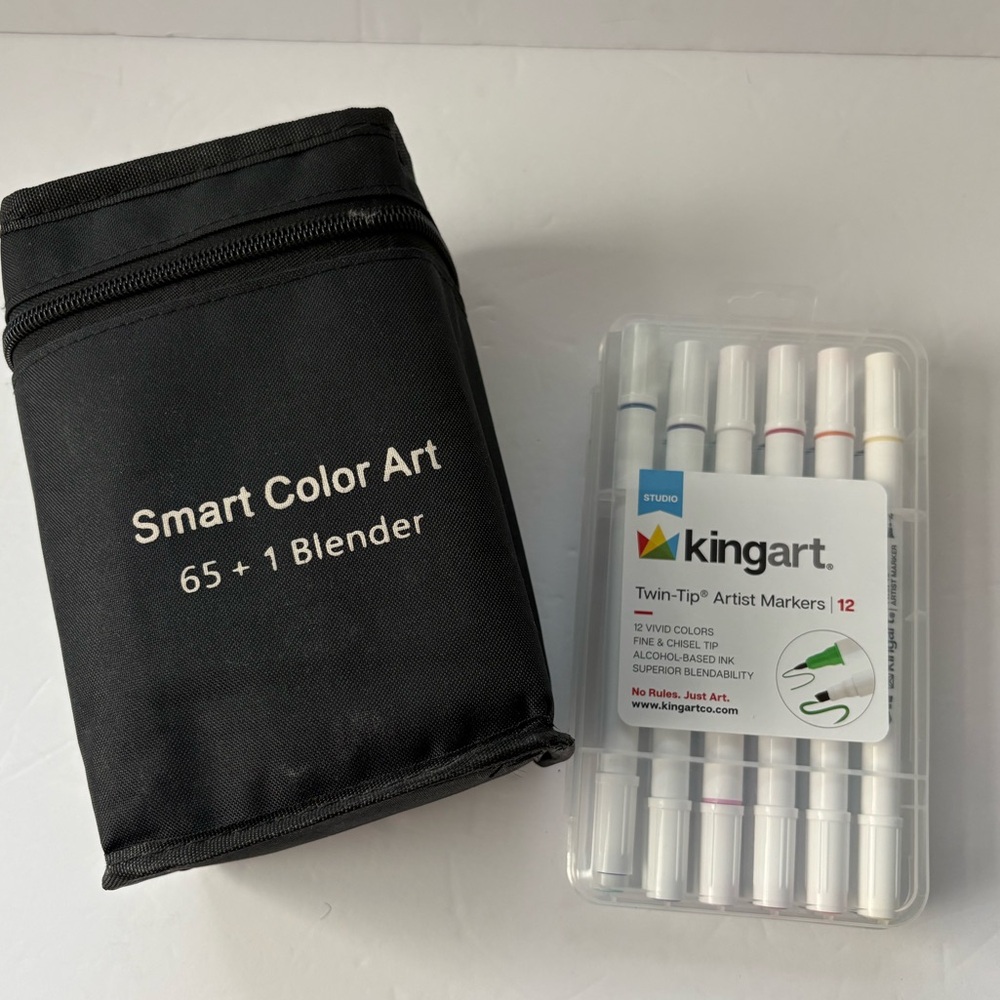 2 Sets of Fine Tip Art Markers
